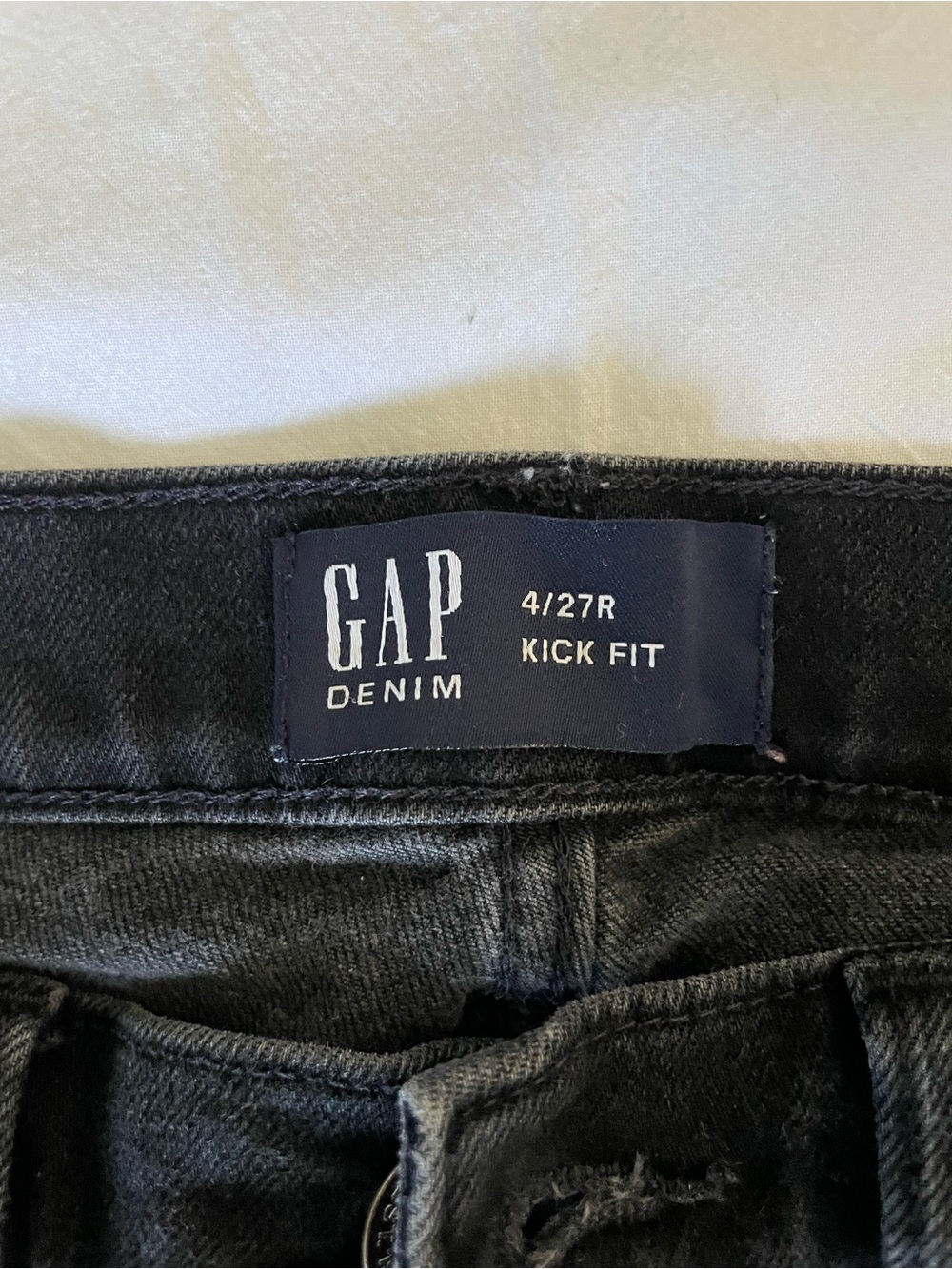 GAP Black Kick Fit Denim Jeans